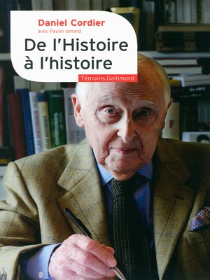 cover image of De l'Histoire à l'histoire